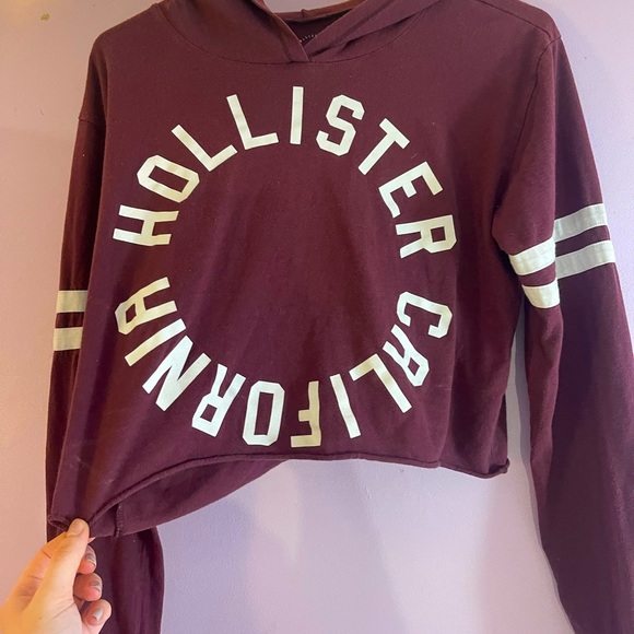 LongSleeve Cropped Hoodie - Picture 2 of 2